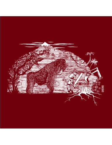 Organic und Fair T-Shirt DOUALA "Gare au gorille"