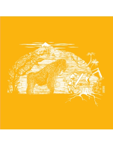 Organic und Fair T-Shirt DOUALA "Gare au gorille"