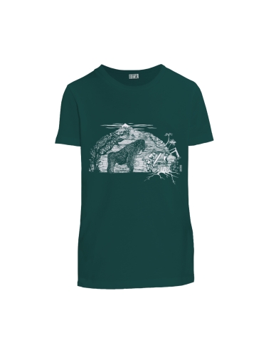 T shirt coton bio équitable MANAUS "Gare au gorille"
