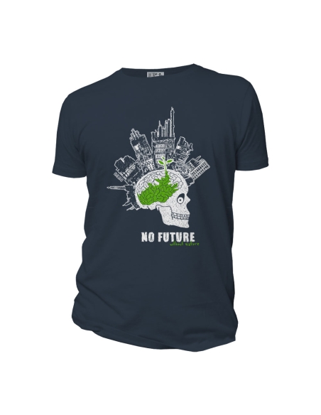 Organic und Fair T-Shirt DOUALA "No future"