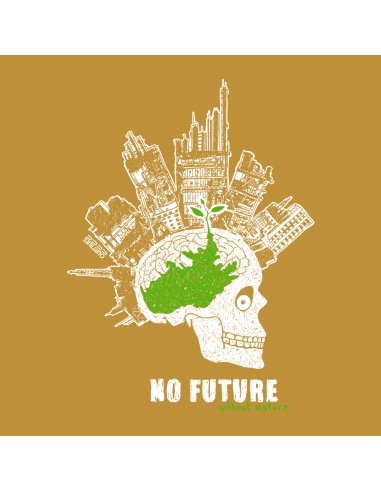 T shirt coton bio équitable MANAUS "No Future"