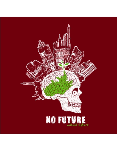 Veste équitable et bio unisexe BOSTON "No future"