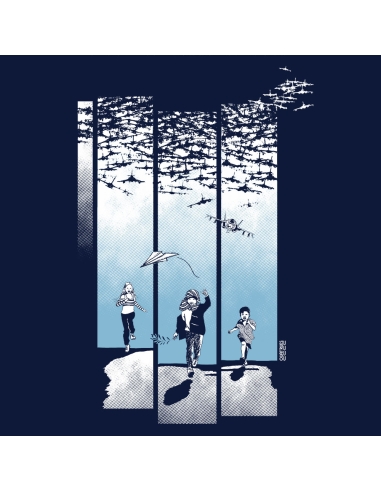 Organic and ethical T-Shirt DOUALA "Jeux de guerre"