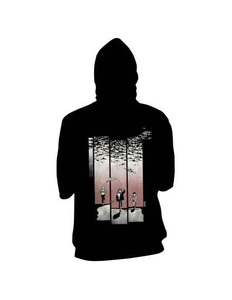 Fair and organic zipped hoodie BOSTON "Jeux de guerre"