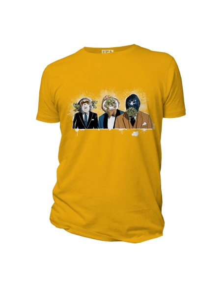 T-shirt bio équitable DOUALA "3 Singes"