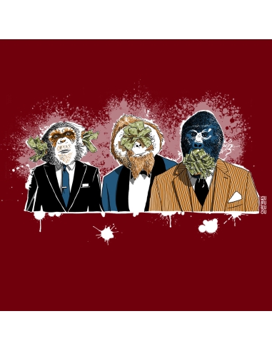 Organic und Fair T-Shirt DOUALA "3 Singes"