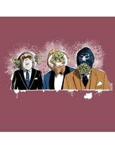 Fair und Bio T-Shirt NARA "3 Singes" 2