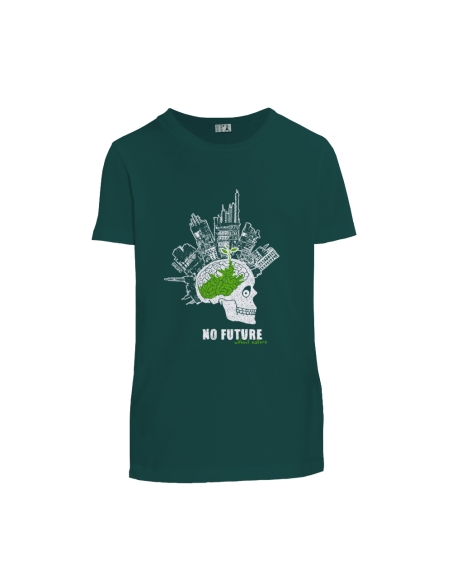 T shirt coton bio équitable MANAUS "No Future"