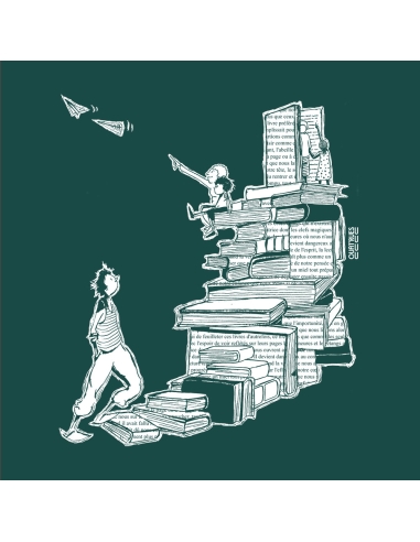 T shirt coton bio équitable MANAUS "Escalivres"