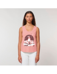 Organic ethical tank top MAJUNGA "RANDO"
