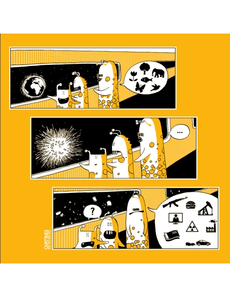 T-shirt bio équitable DOUALA "The End"