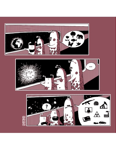 Organic and ethical T-shirt MANAUS "The End"