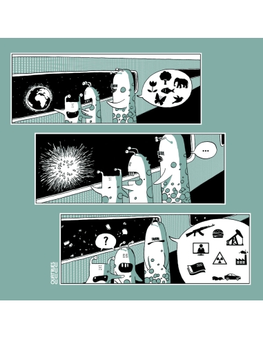 Organic and ethical T-shirt MANAUS "The End"