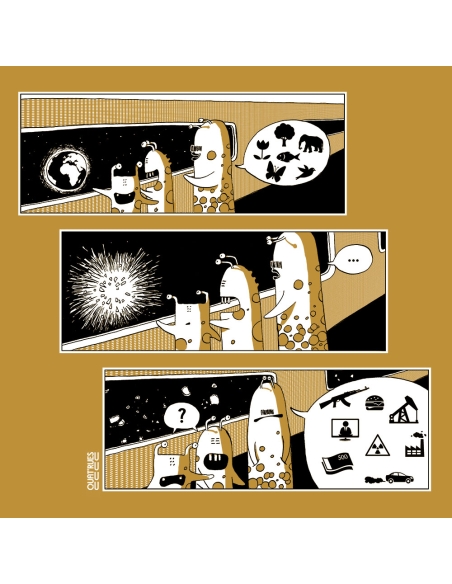 Organic and ethical T-shirt MANAUS "The End"