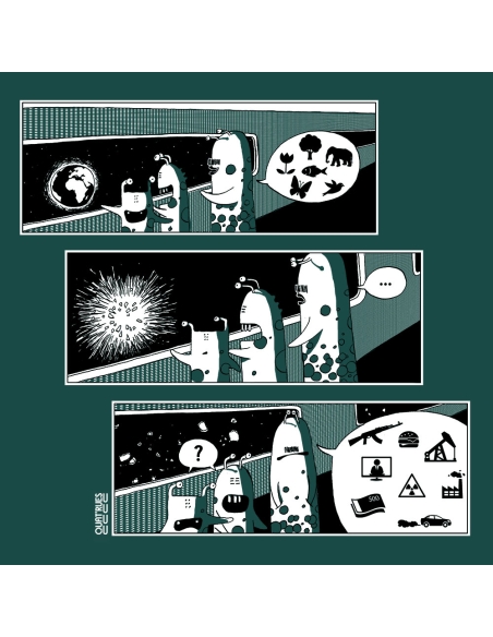 Bio und Fair gehandelte T Shirt MANAUS "The End"