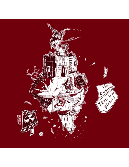 T-shirt bio équitable DOUALA "Planet B"