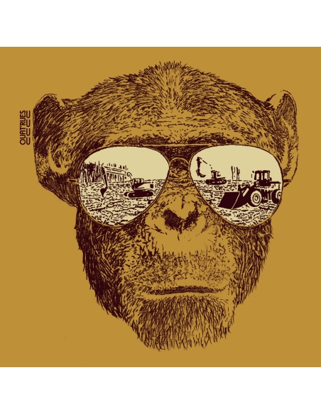 T shirt coton bio équitable MANAUS "Homo Eradicus"