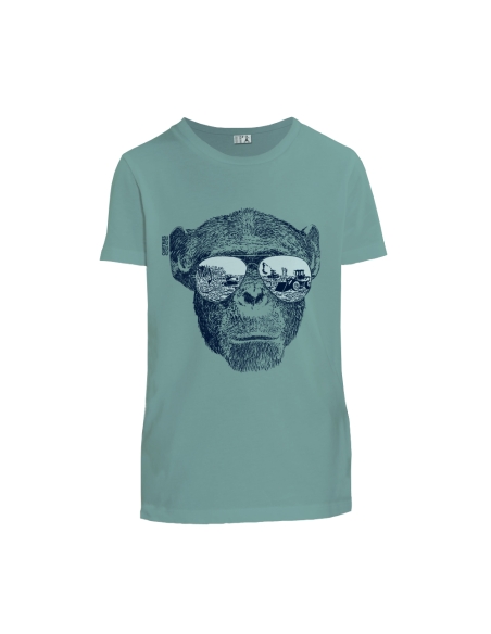 Organic and ethical T-shirt MANAUS "Homo Eradicus"