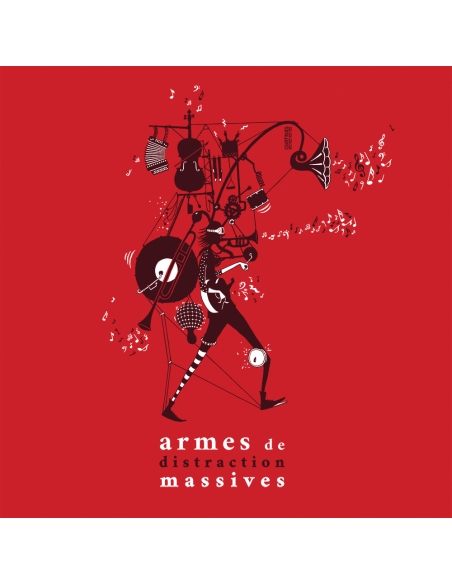 T-shirt écolo et éthique "Armes de distraction massive"