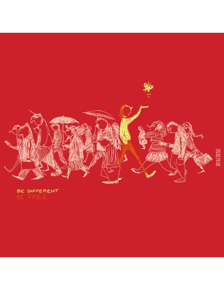 Organic und Fair T-Shirt DOUALA "Be different"