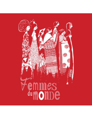 T-shirt bio équitable DOUALA "Femmes du Monde"