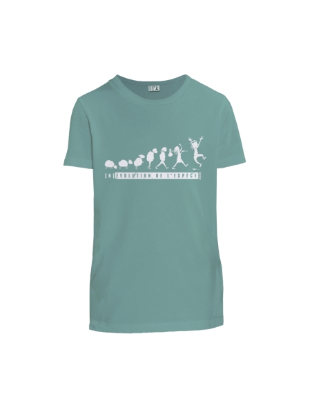 T shirt coton bio équitable MANAUS "(R)évolution de l'espèce"