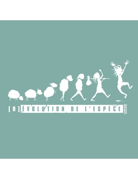 Bio und Fair gehandelte T Shirt MANAUS "(R)évolution de l'espèce"