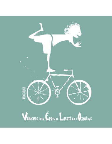 Organic and ethical T-shirt MANAUS "Vélo"