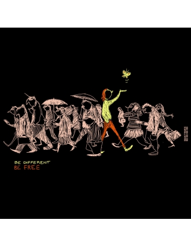 Fair und Bio tote bag SAGY "Be different"