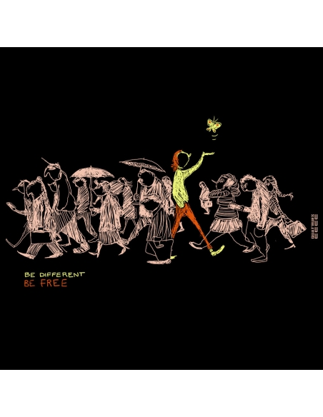 Fair und Bio tote bag SAGY "Be different"