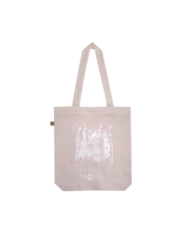 Organic & Fair-trade tote bag SAGY "Femmes du monde"