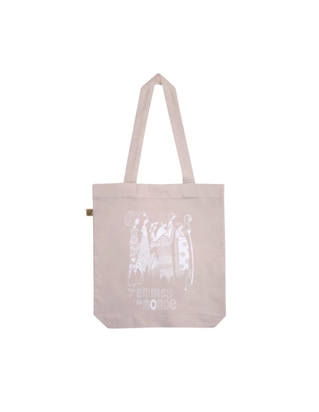 Organic & Fair-trade tote bag SAGY "Femmes du monde"