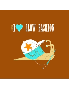 Fair und Bio tote bag SAGY "Slow fashion" 2