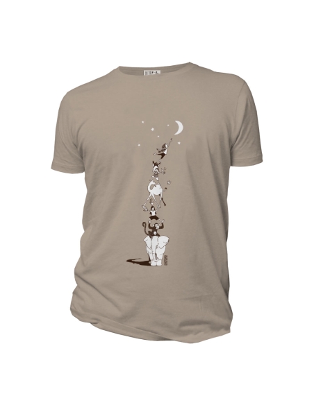 Organic and ethical T-Shirt DOUALA "Décrocher La Lune"