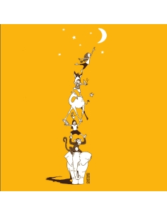 T-shirt bio équitable DOUALA "Décrocher La Lune" 2