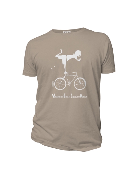 T-shirt coton bio ecoresponsable Vélo