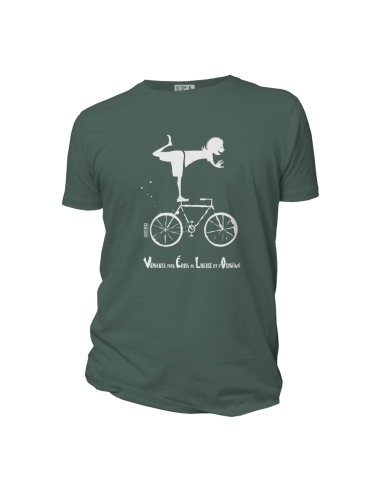 T-shirt coton bio ecoresponsable Vélo