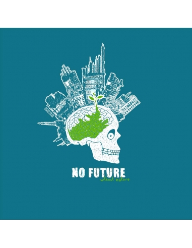 T shirt coton bio équitable MANAUS "No Future"