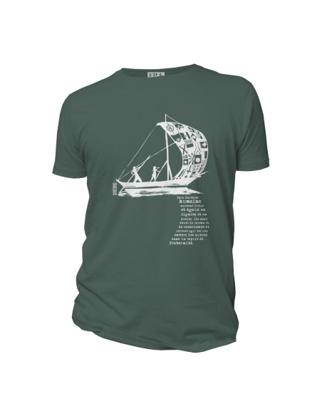 Organic und Fair T-Shirt DOUALA "D'un seul souffle"