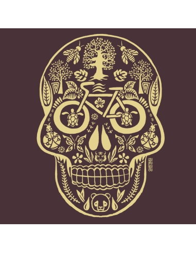 Organic and ethical T-Shirt DOUALA "Tête de Vie"