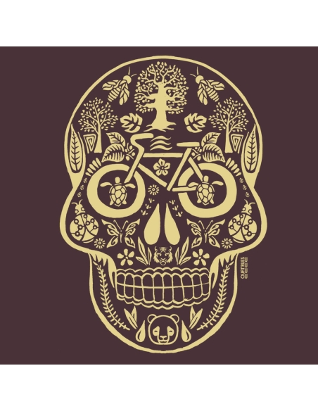 T-shirt bio équitable "Tête de Vie" pour une mode durable