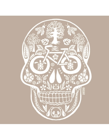 Organic and ethical T-Shirt DOUALA "Tête de Vie"