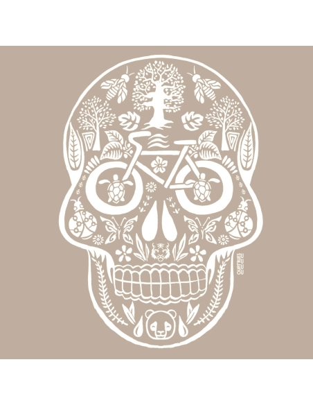 T-shirt bio équitable "Tête de Vie" pour une mode durable