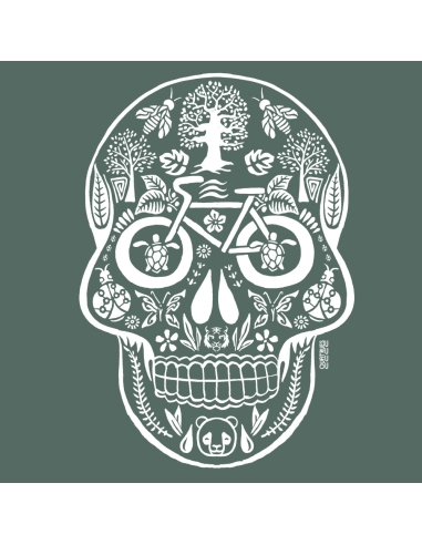 T-shirt bio équitable "Tête de Vie" pour une mode durable