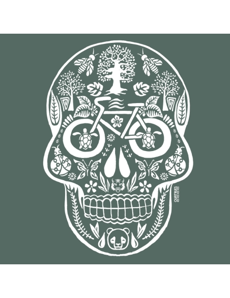 T-shirt bio équitable "Tête de Vie" pour une mode durable