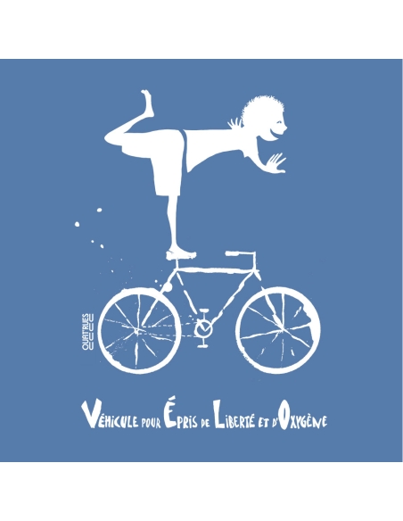 Organic und Fair T-Shirt DOUALA "Vélo"