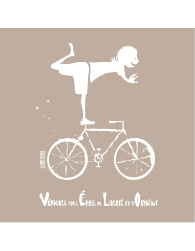 T-shirt coton bio ecoresponsable Vélo
