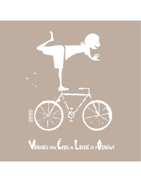 T-shirt coton bio ecoresponsable Vélo