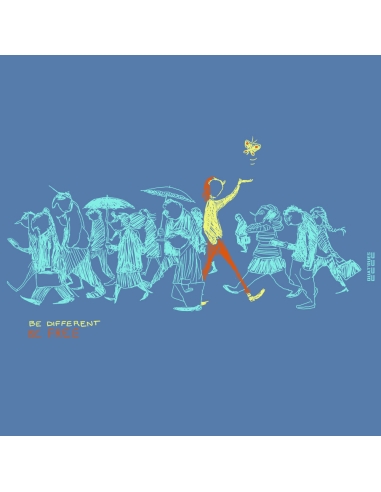 Organic and ethical T-Shirt DOUALA "Be different"