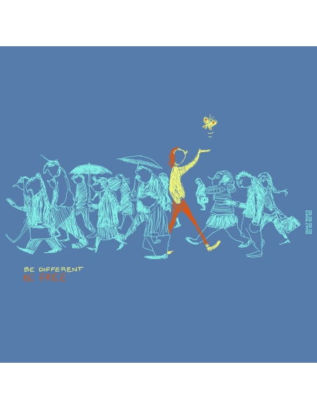 Organic und Fair T-Shirt DOUALA "Be different"